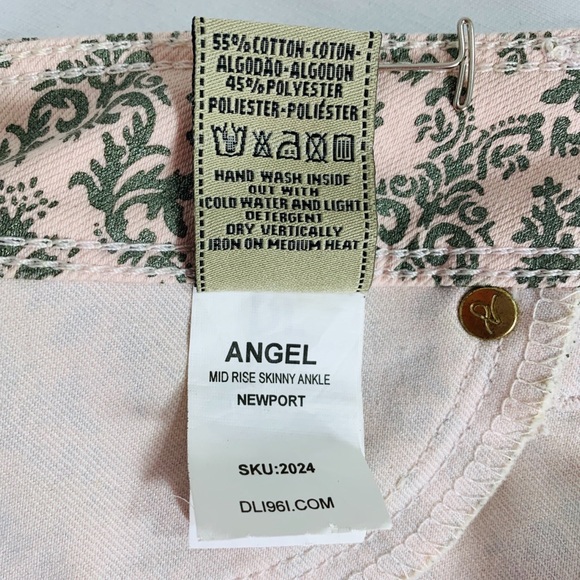 DL1961 Angel Mid-rise Skinny Ankle Jeans 29 - Picture 5 of 8